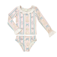 Load image into Gallery viewer, Praga Pink Ruffle Two Piece