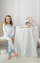 Load image into Gallery viewer, Juliette Princess Blue Pant Set