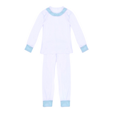 Load image into Gallery viewer, Juliette Princess Blue Pant Set