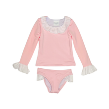 Load image into Gallery viewer, Santorini Pink Long Sleeve Two Piece