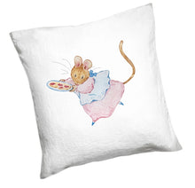 Load image into Gallery viewer, Mouse Dreams Personalized Fitted Crib Sheet and Pillow Case
