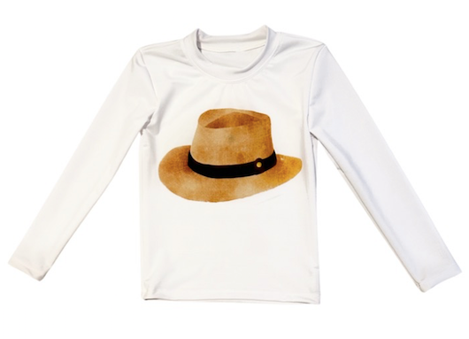 Panama Hat Swim Shirt