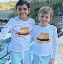 Load image into Gallery viewer, Panama Hat Swim Shirt
