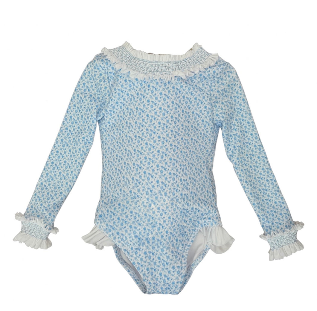 Canary Island Smocked Long Sleeve