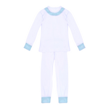 Load image into Gallery viewer, Juliette Princess Blue Pant Set
