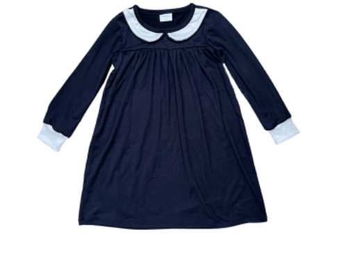 Charlotte Navy Dress